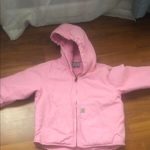 Carhartt Bubblegum Pink Fleece-Lined Jacket